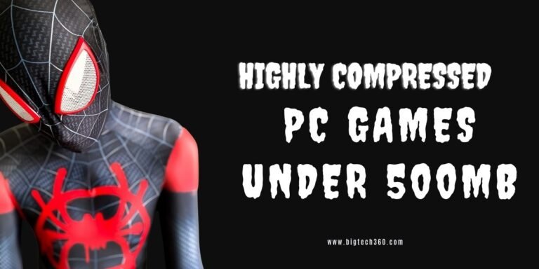 highly compressed pc games under 500mb
