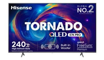 Hisense Tornado 4K Ultra HD Smart QLED TV