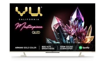 Vu The Masterpiece Glo Series 4K UHD Android QLED TV