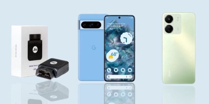 Google Pixel 8 Pro, Jio's Anti-Theft Device and Redmi 13C smartphone