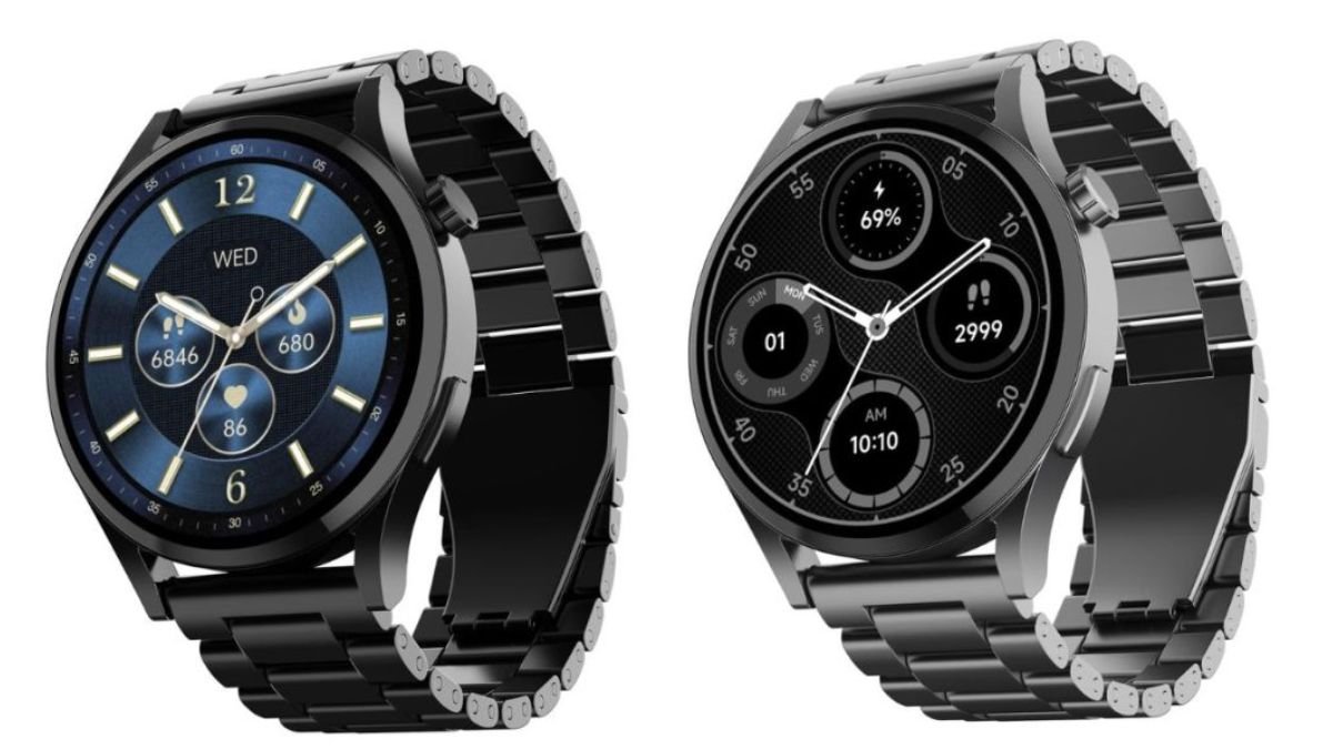 boAt Lunar Embrace smartwatch with AMOLED display, Bluetooth calling ...