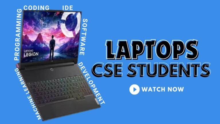 laptop for CSE Students